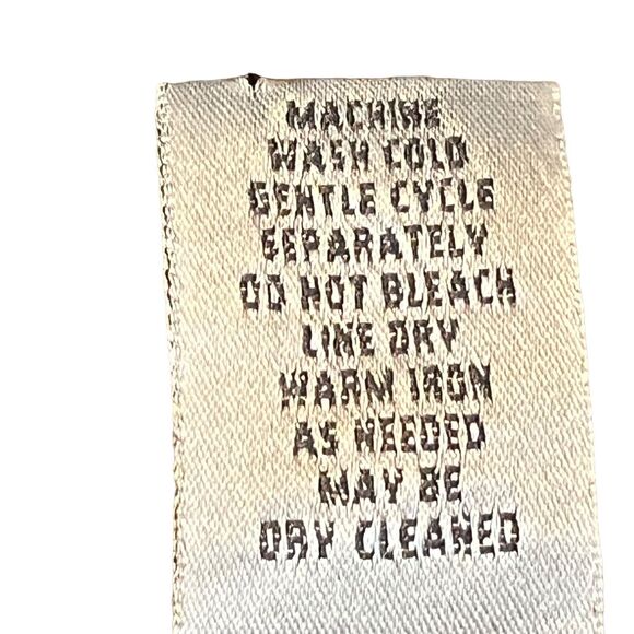 Chicos Womens Brown Button Down Sheer 3/4 Sleeve Mixed Media Shirt Top sz 2 / L - Picture 15 of 16